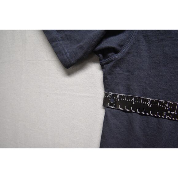 Carhartt Men’s Medium Pocket T-Shirt Navy Blue Original Fit Workwear Tee - Picture 4 of 6